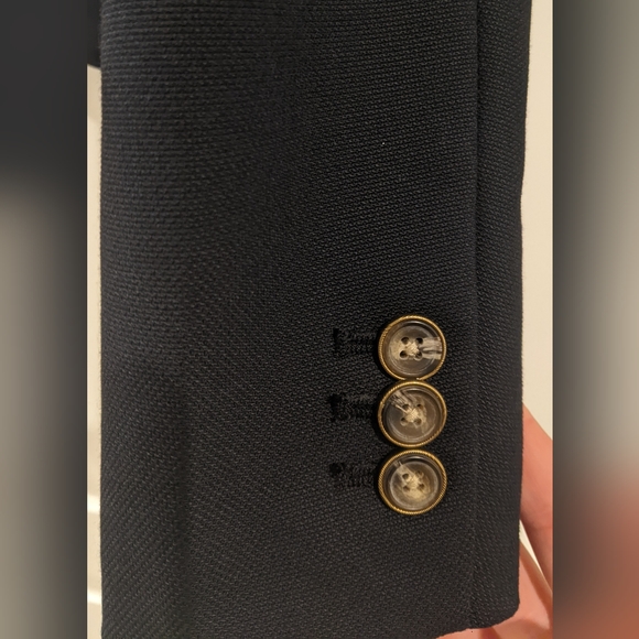 SOLD OUT ONLINE NWT Gap the Academy Classic Pique Blazer Navy Size 8 Tall - Picture 7 of 10